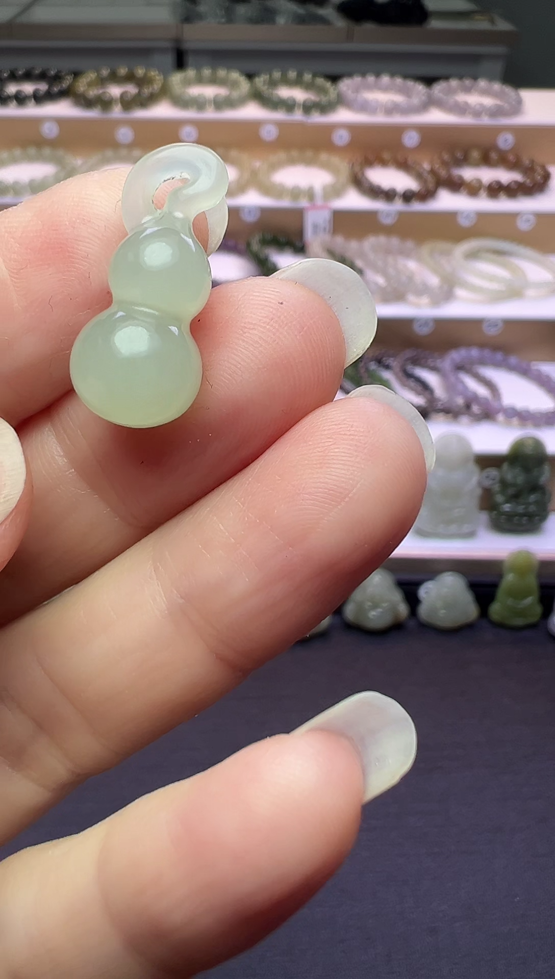 颈饰未镶嵌和田玉119号链接约卡21*10