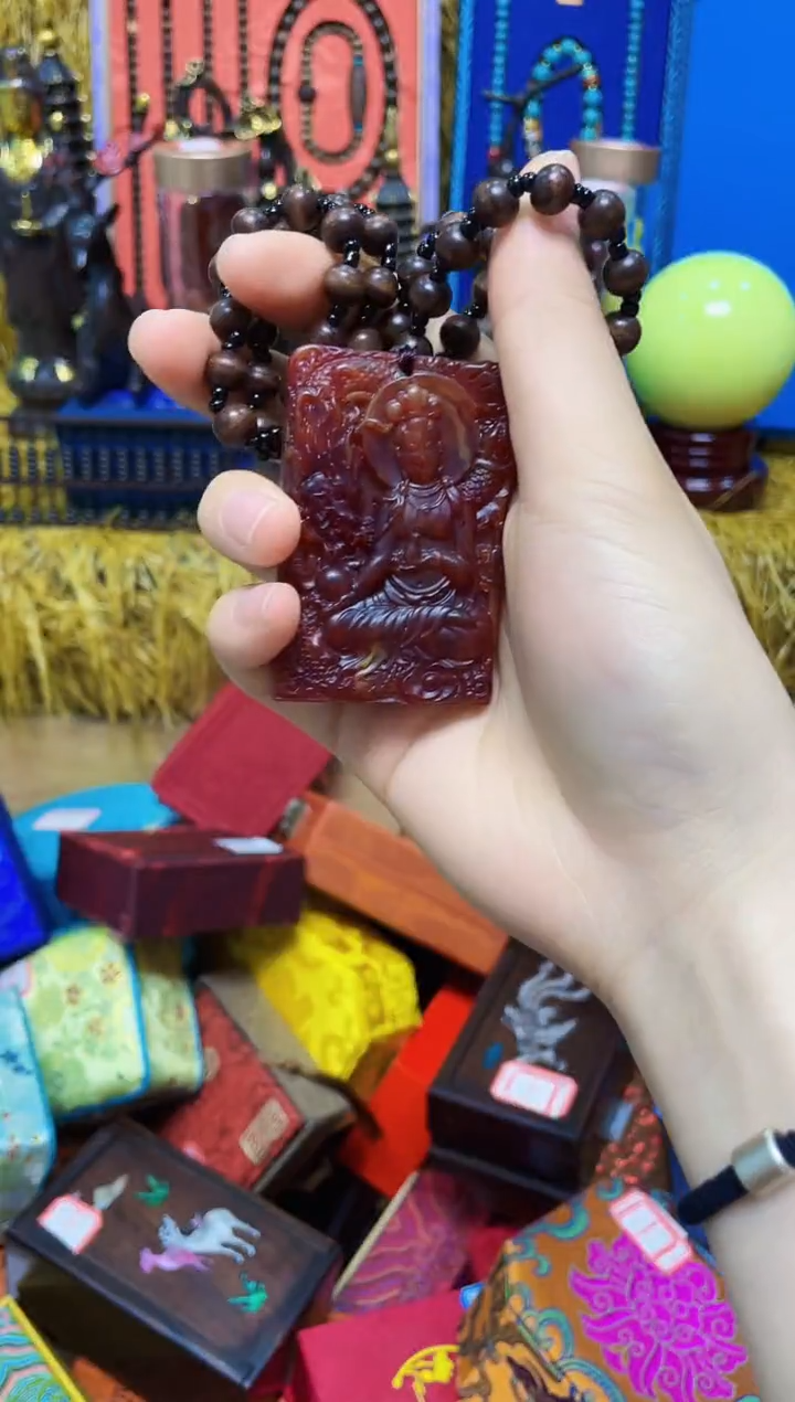 【闪购商品】琥珀颈饰未镶嵌梦梦专属精品链接9