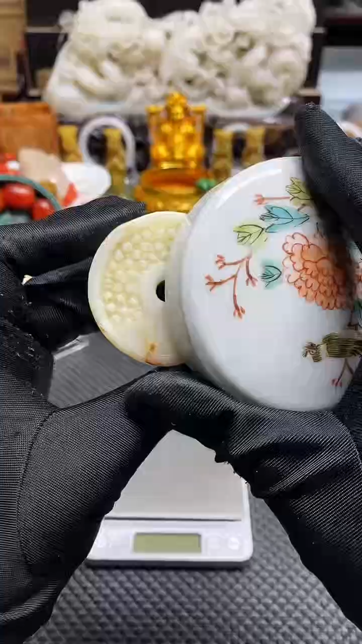 【闪购商品】瓷片瓷片瓷器 摆件1个