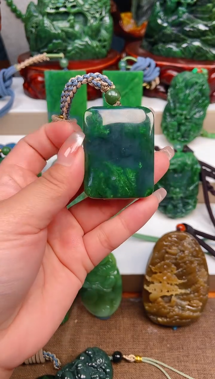 【闪购商品】和田玉挂件未镶嵌1