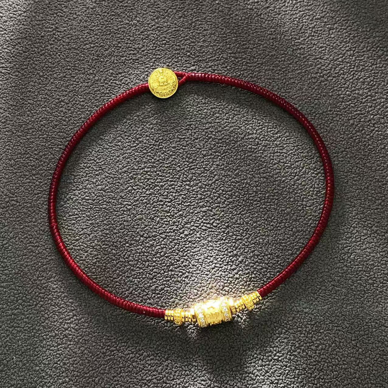 【举石臻选】TA01-943-834足金手绳（一件/自选）H