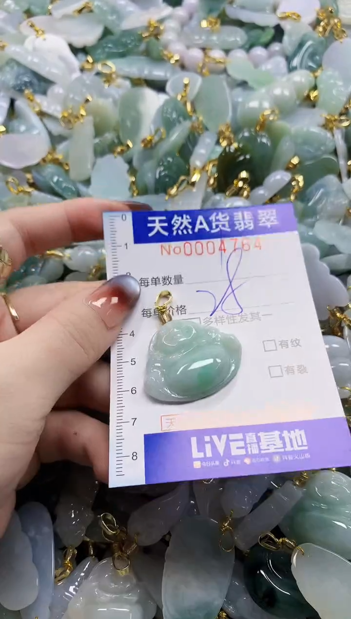 颈饰未镶嵌翡翠天然A货翡翠