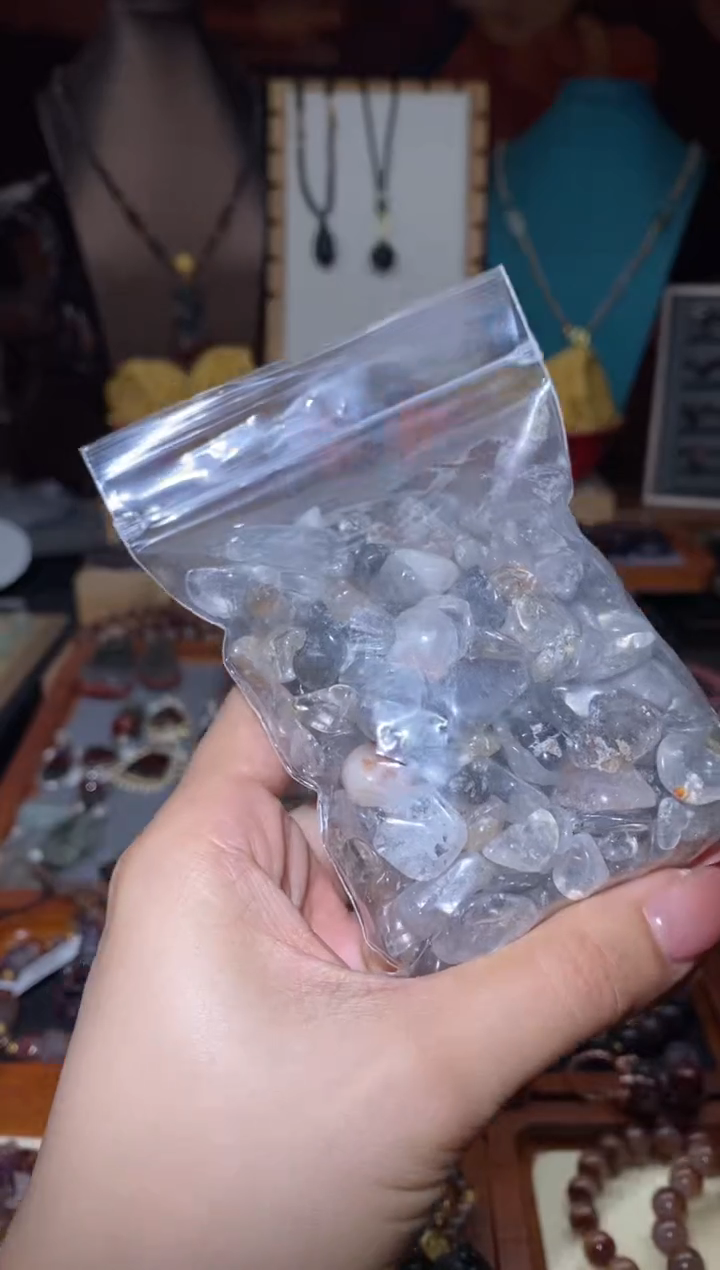 【闪购商品】水晶原石未镶嵌闪灵钻消磁石