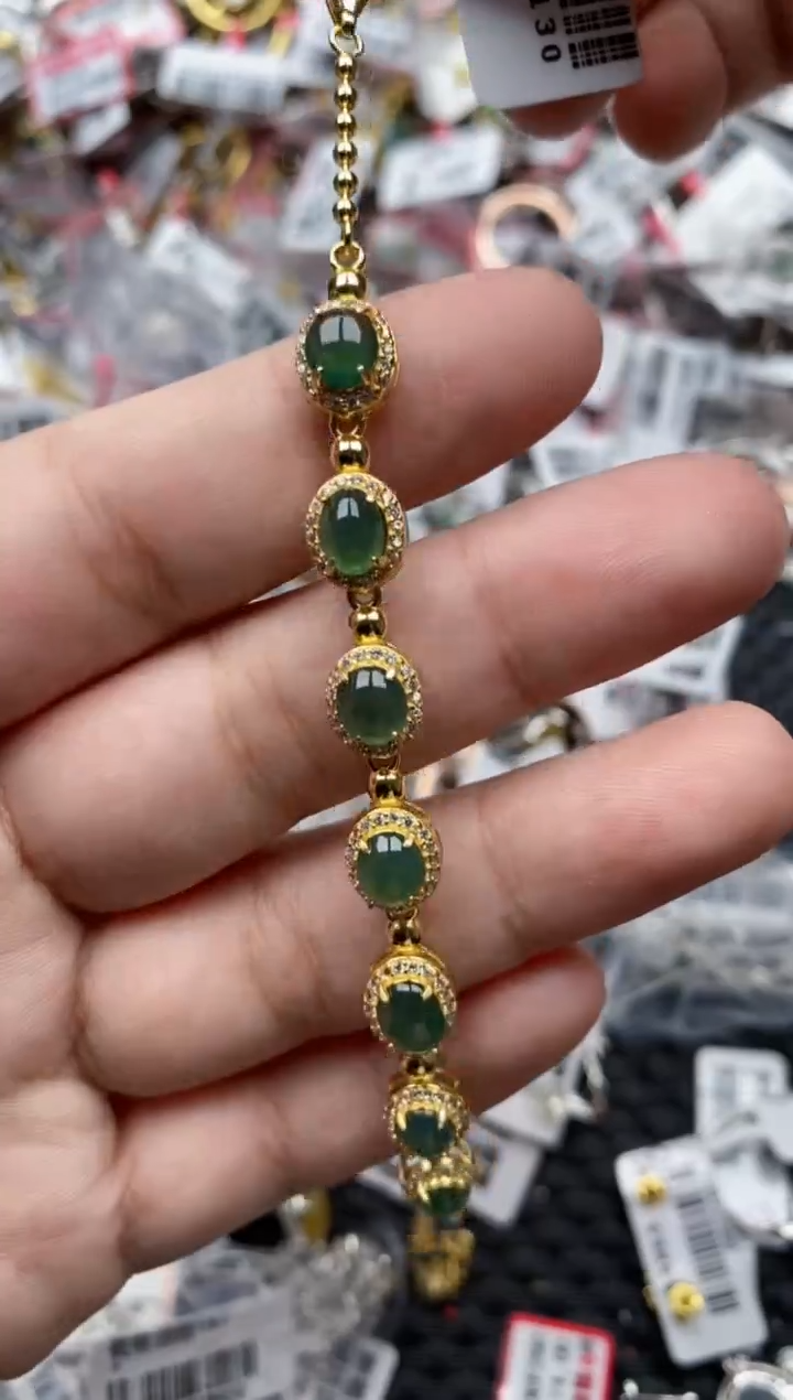 【闪购商品】翡翠戒指银S925镶嵌33333---8