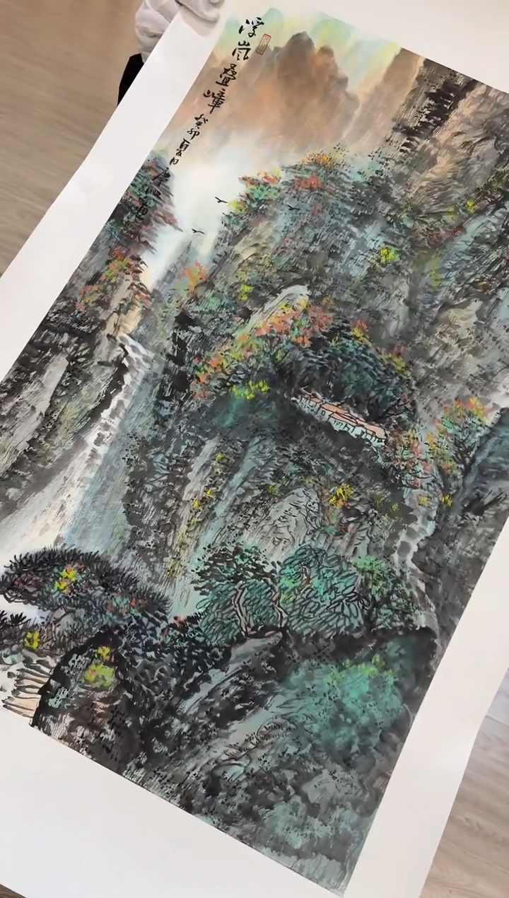 国画17赵隆轩美术馆李庆兴老师作品