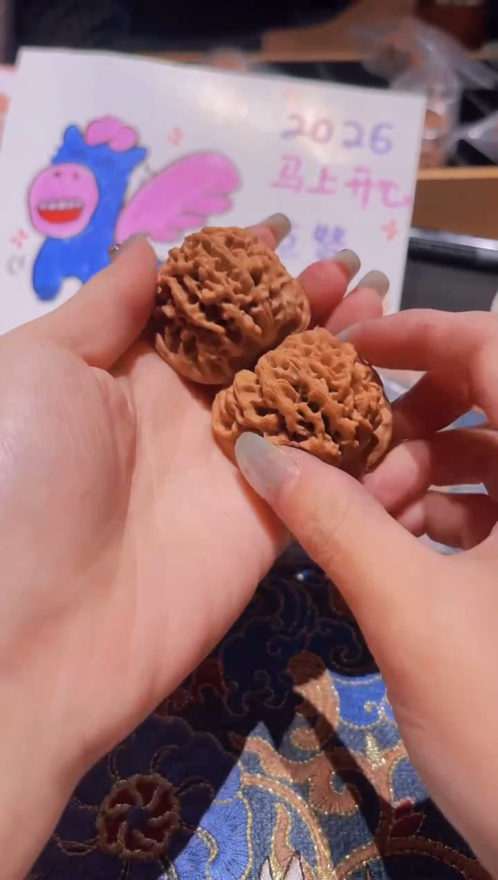 把件文玩核桃045秦闷41