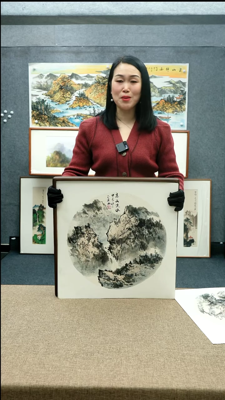 【闪购商品】国画52*52徐正道老师山水