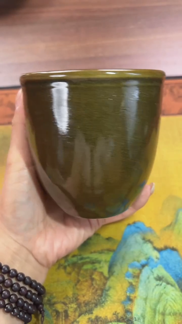 微瑕原矿大缸杯500ml