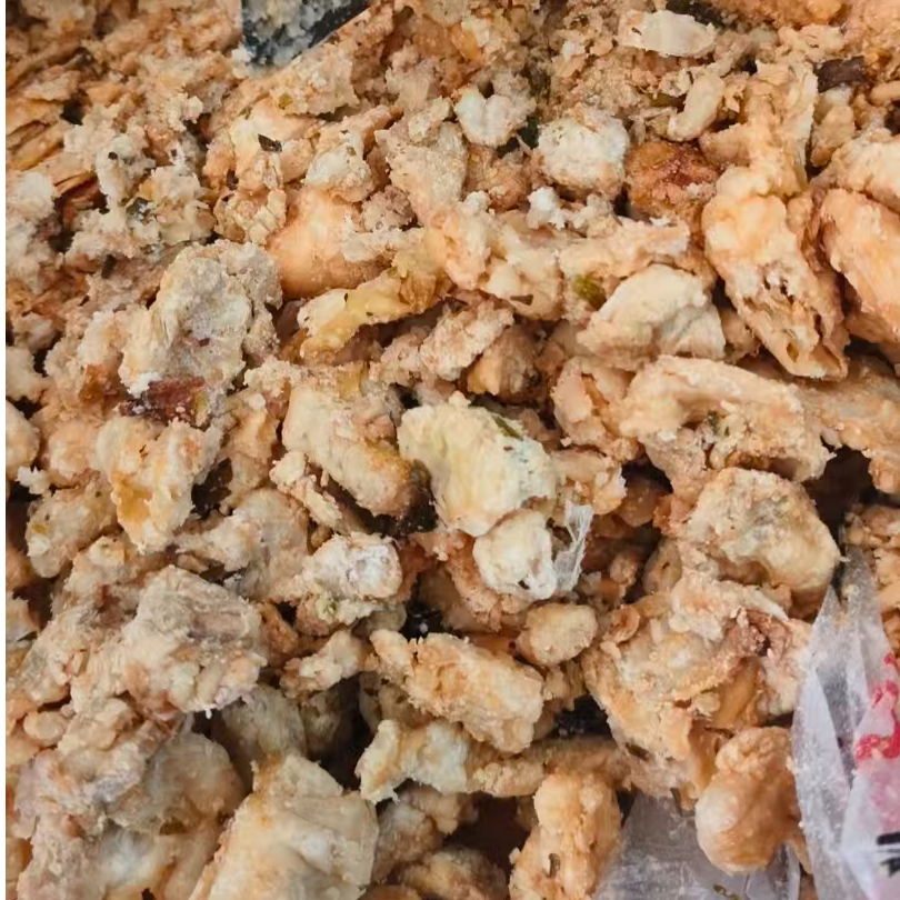 （猪油渣烧饼）兴化手工黄烧饼王烧饼猪油渣龙虎斗烧饼10个