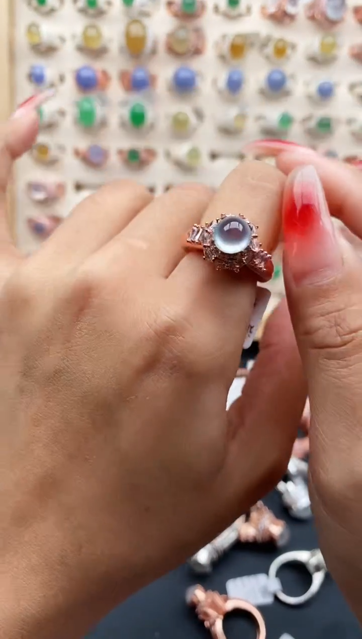 【闪购商品】翡翠裸石  缅甸天然A货翡翠444 3+4