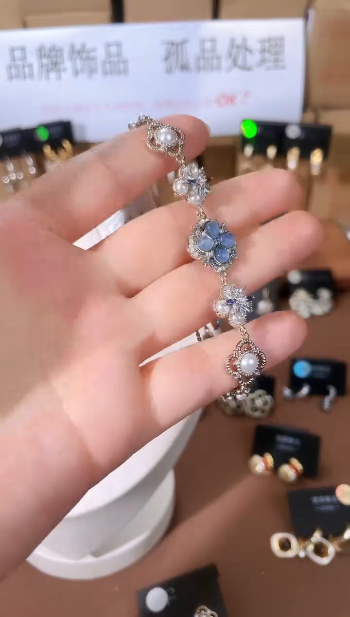 合金925银锆石7604