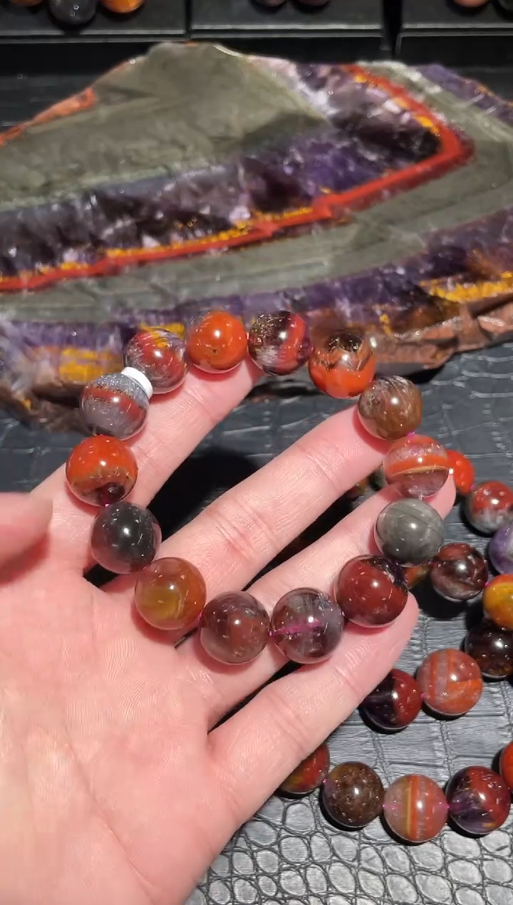 【闪购商品】水晶手链未镶嵌单圈极光多宝A15