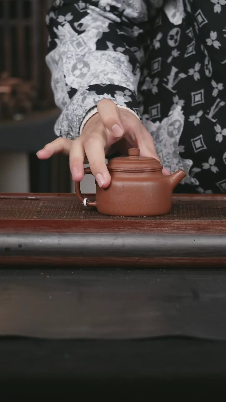 【闪购商品】紫砂茶壶10 原矿紫砂壶 红降坡