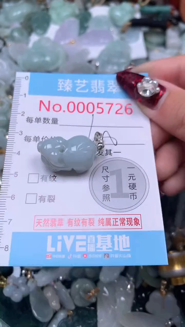 颈饰未镶嵌翡翠5726