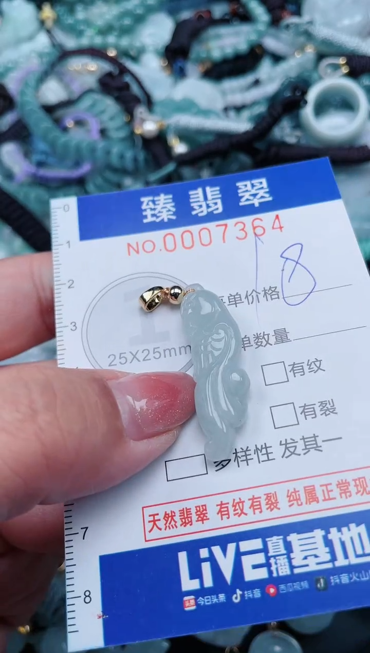 【闪购商品】翡翠颈饰未镶嵌.0007364