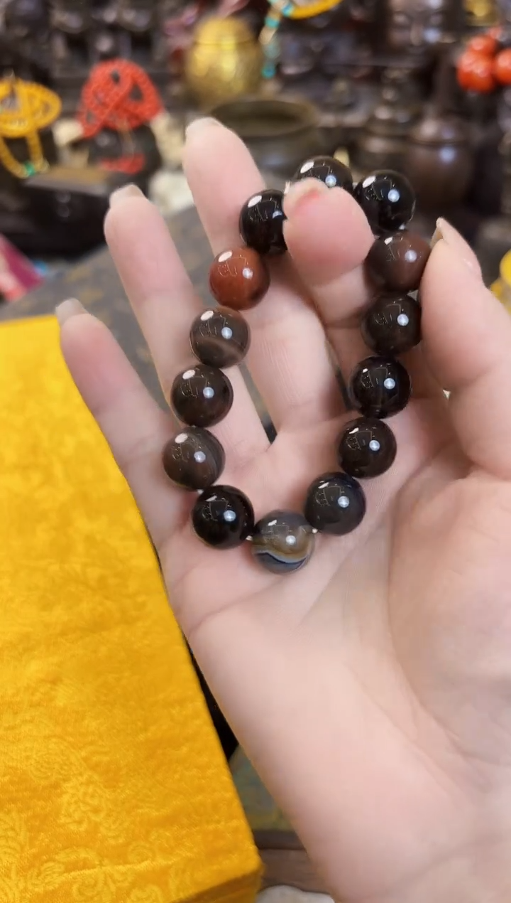 【闪购商品】玛瑙/玉髓手链合金【闪购商品闪购商品】