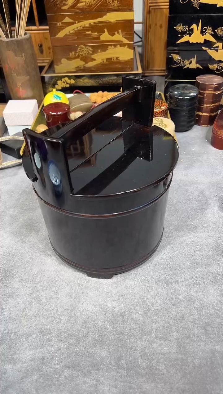 水指 大漆漆器大漆漆器