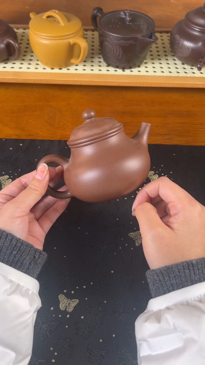 茶壶紫砂宜兴紫砂半手工茶壶