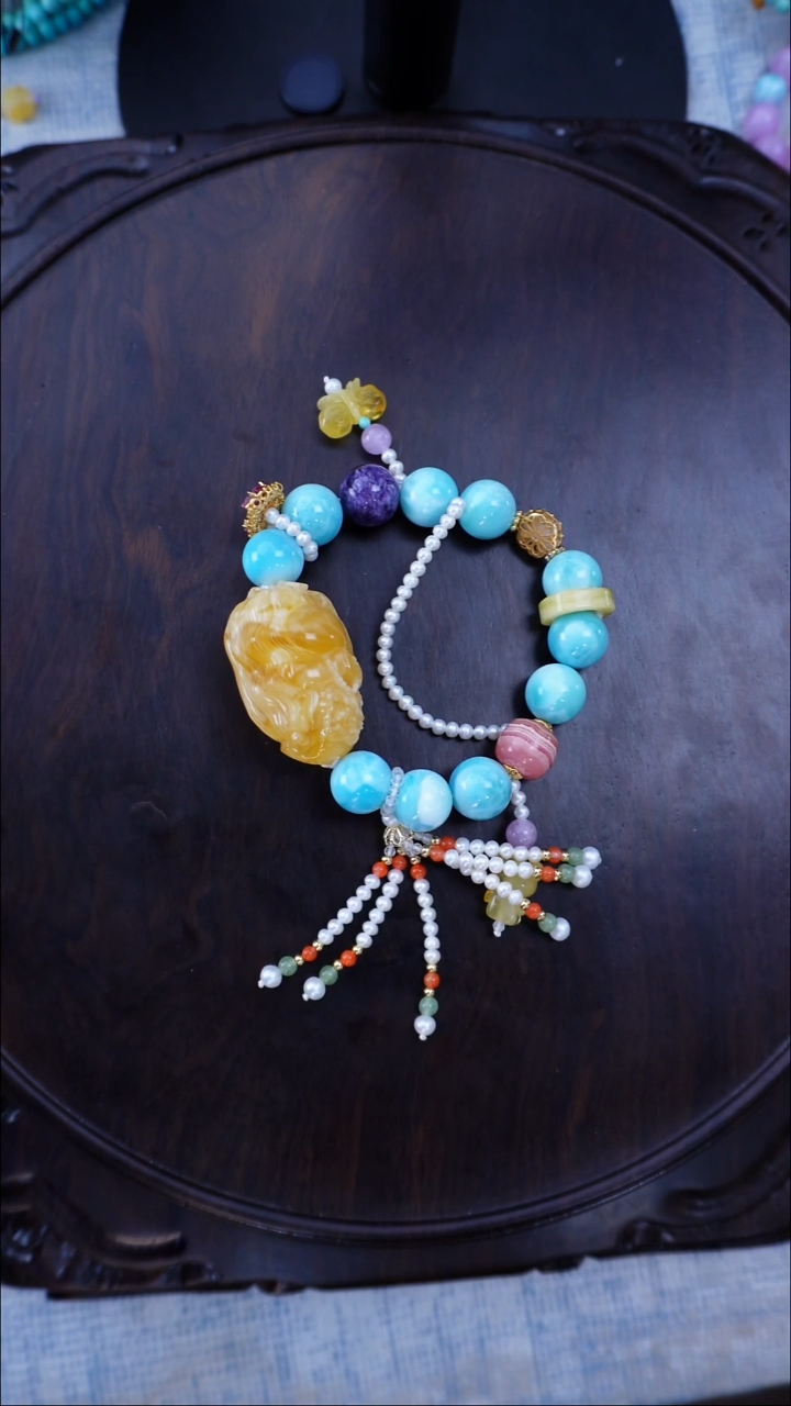 手链琥珀未镶嵌【多样性发一】