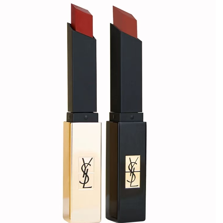 YSL/圣罗兰口红小金条小黑条杨树林裸感哑光轻薄顺滑大牌正品礼盒