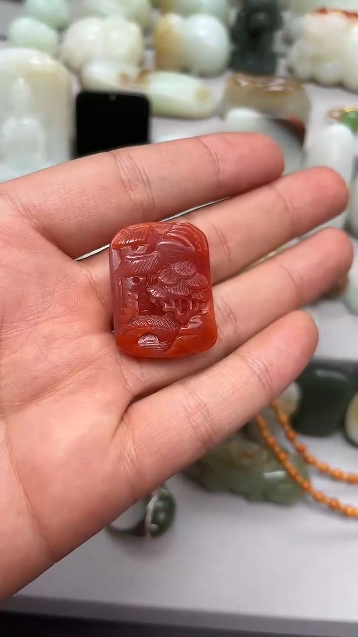 【闪购商品】南红玛瑙颈饰未镶嵌.