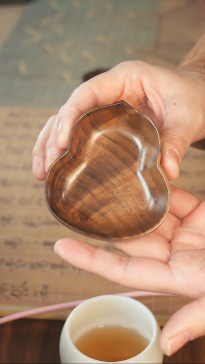 北美黑胡桃木茶盘027