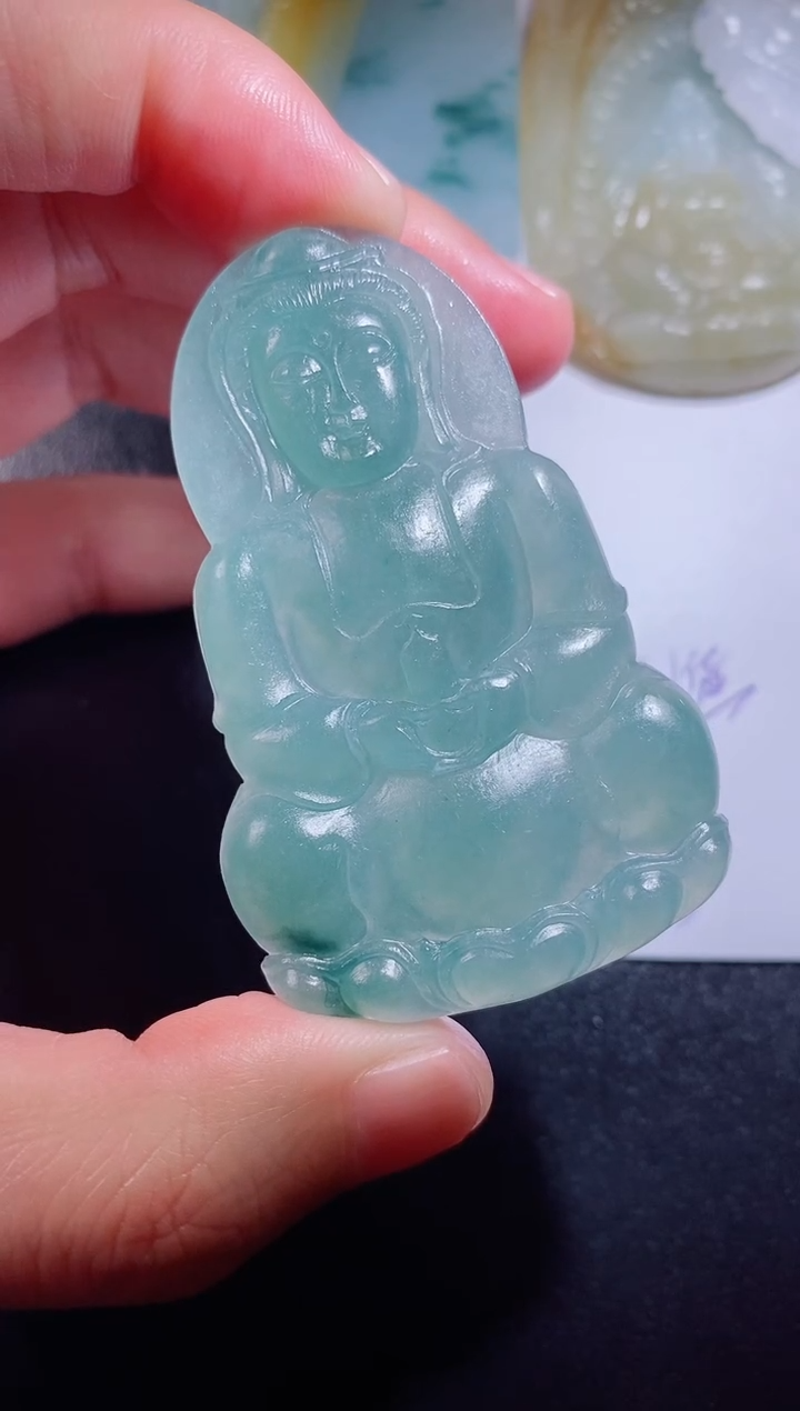 【闪购商品】定制翡翠未镶嵌毛货不支持退换付款后联系客服确认抛光