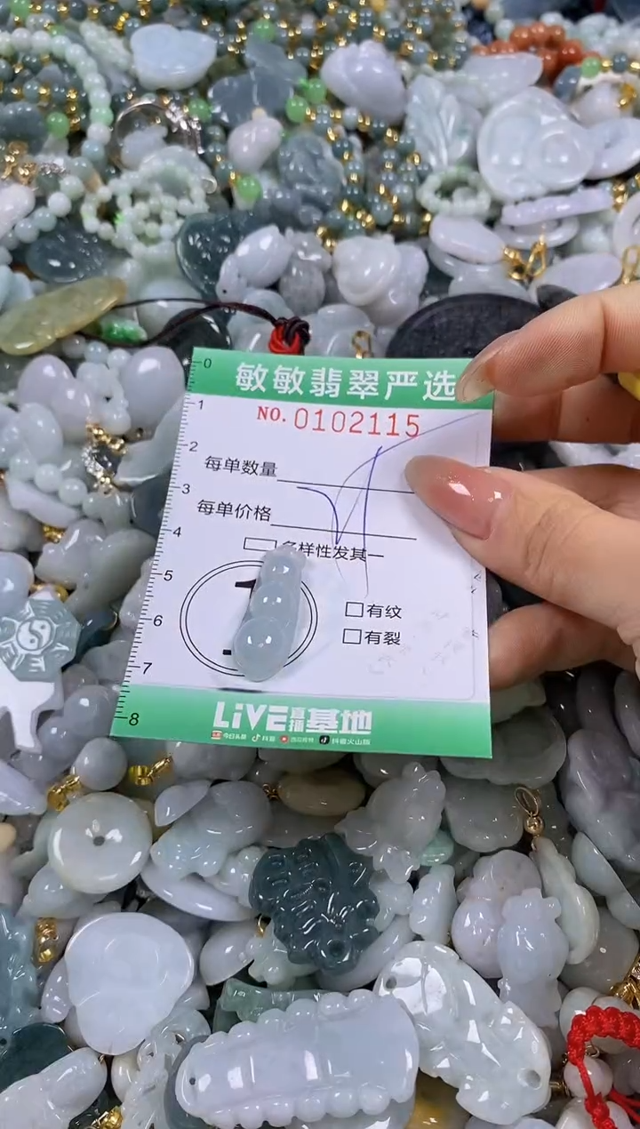 【闪购商品】翡翠颈饰未镶嵌闪购链接01012115