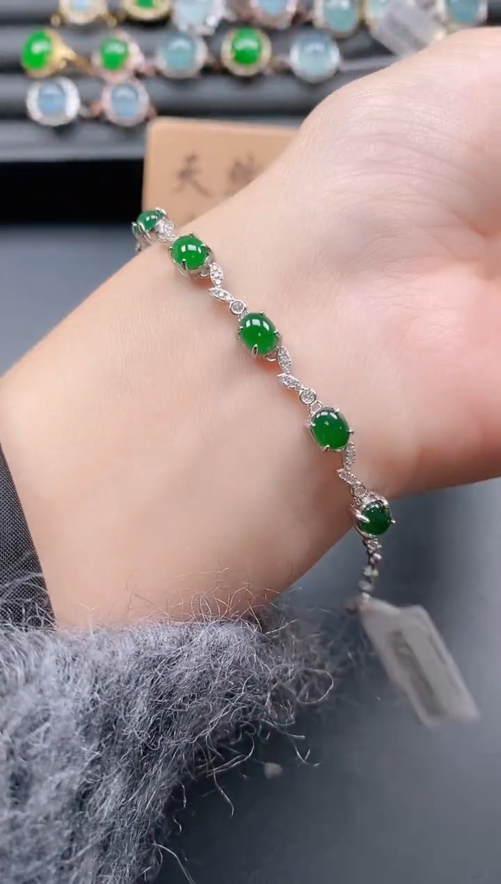 银S925镶嵌戒指翡翠111111