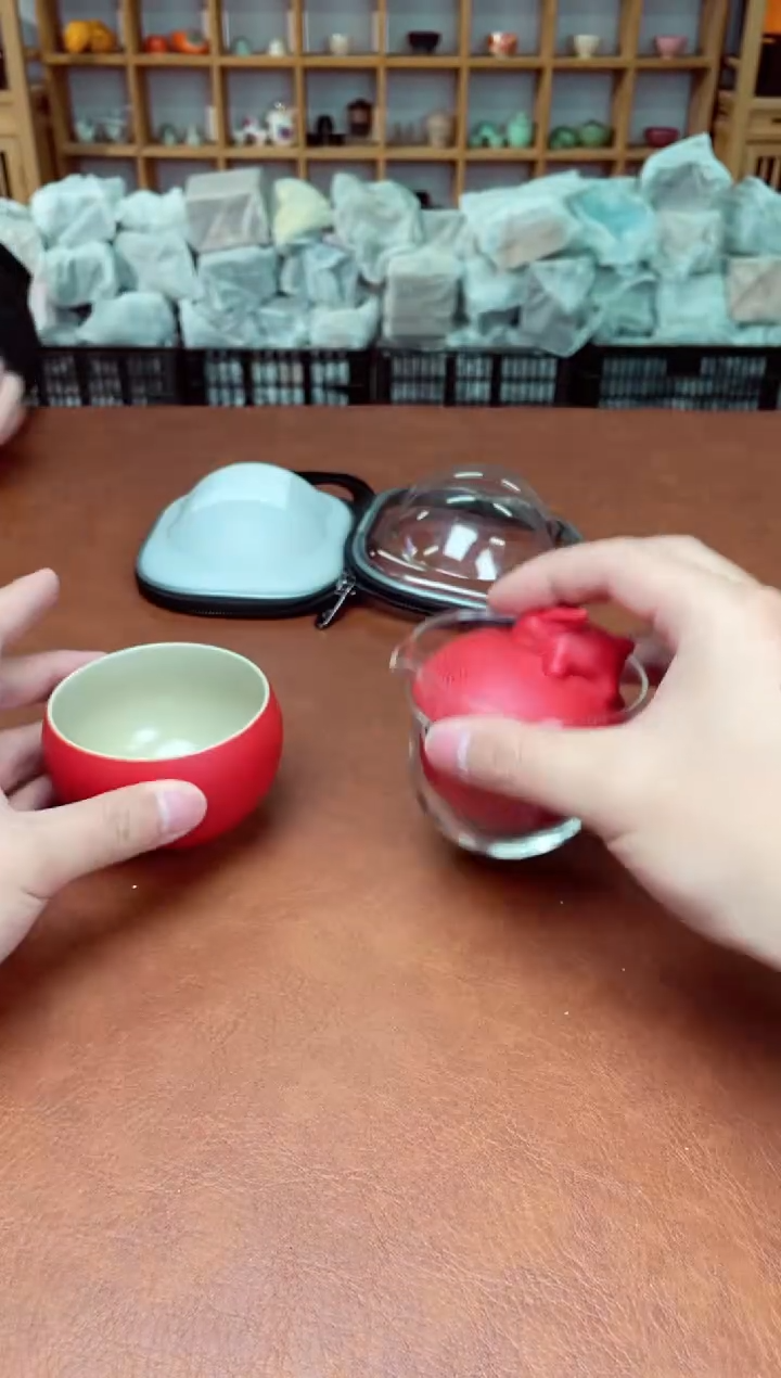 【闪购商品】摆件高端瓷器易仟杯茶器