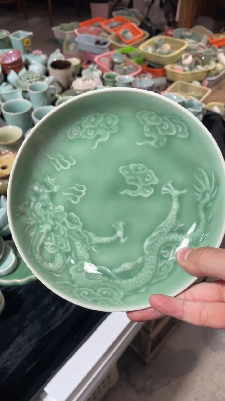 【闪购商品】特价福利 微瑕 慧仙青瓷