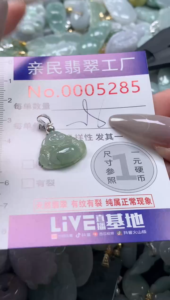 颈饰未镶嵌翡翠5285