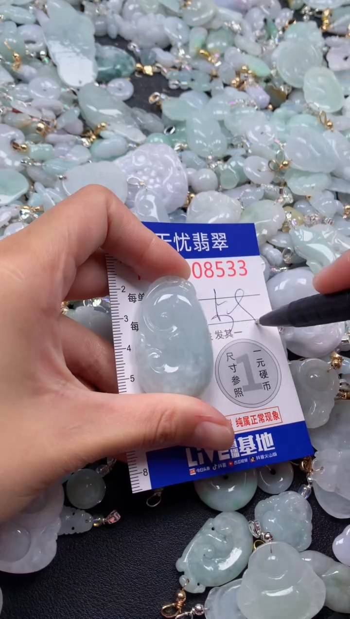 颈饰未镶嵌翡翠8533