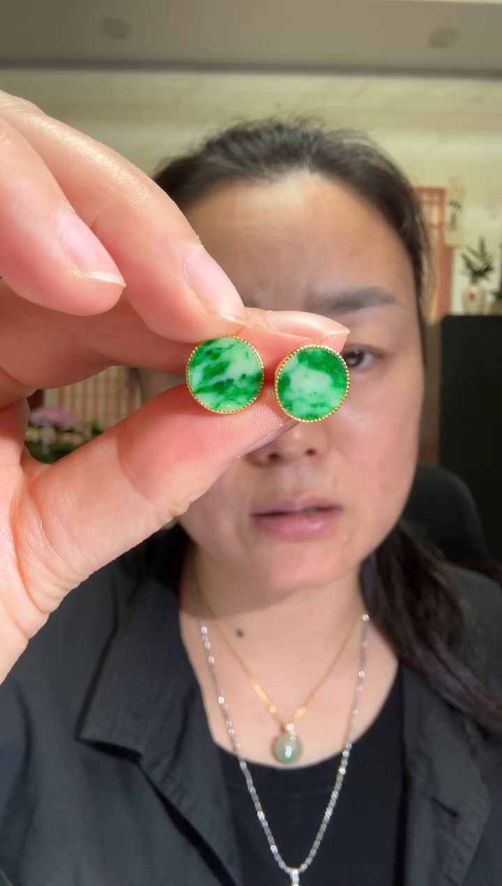 颈饰银S925镶嵌翡翠00005270