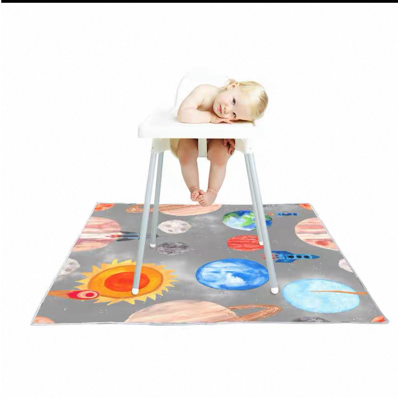 《云云家》高品质不挑色野餐垫地垫瑜伽垫爬爬垫尺寸约130*130