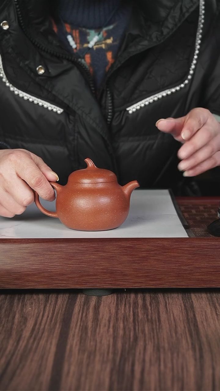 【闪购商品】紫砂茶壶XJXJXJXJ红降坡 茄瓜