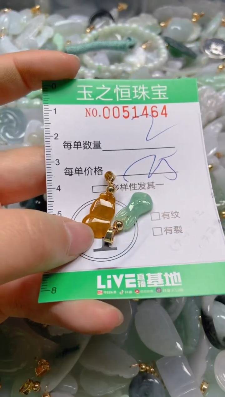 【闪购商品】翡翠颈饰未镶嵌闪购0051464
