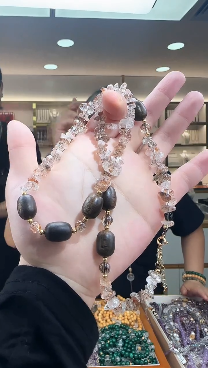 【闪购商品】水晶项链库存有限售完即止未镶嵌 