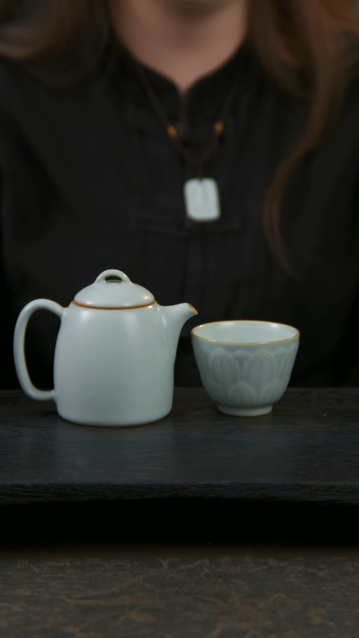 【闪购商品】杯秦权壶1+青莲杯1组合