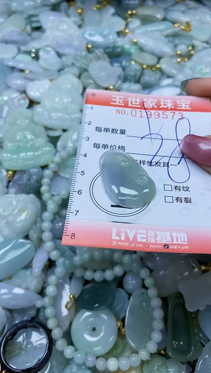 【闪购商品】翡翠颈饰未镶嵌闪购0199573