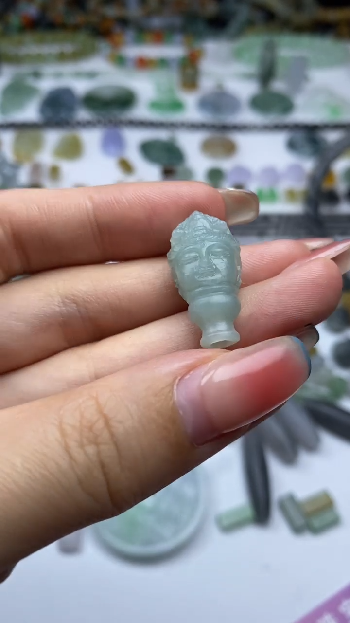 未镶嵌定制翡翠毛货定制不退不换