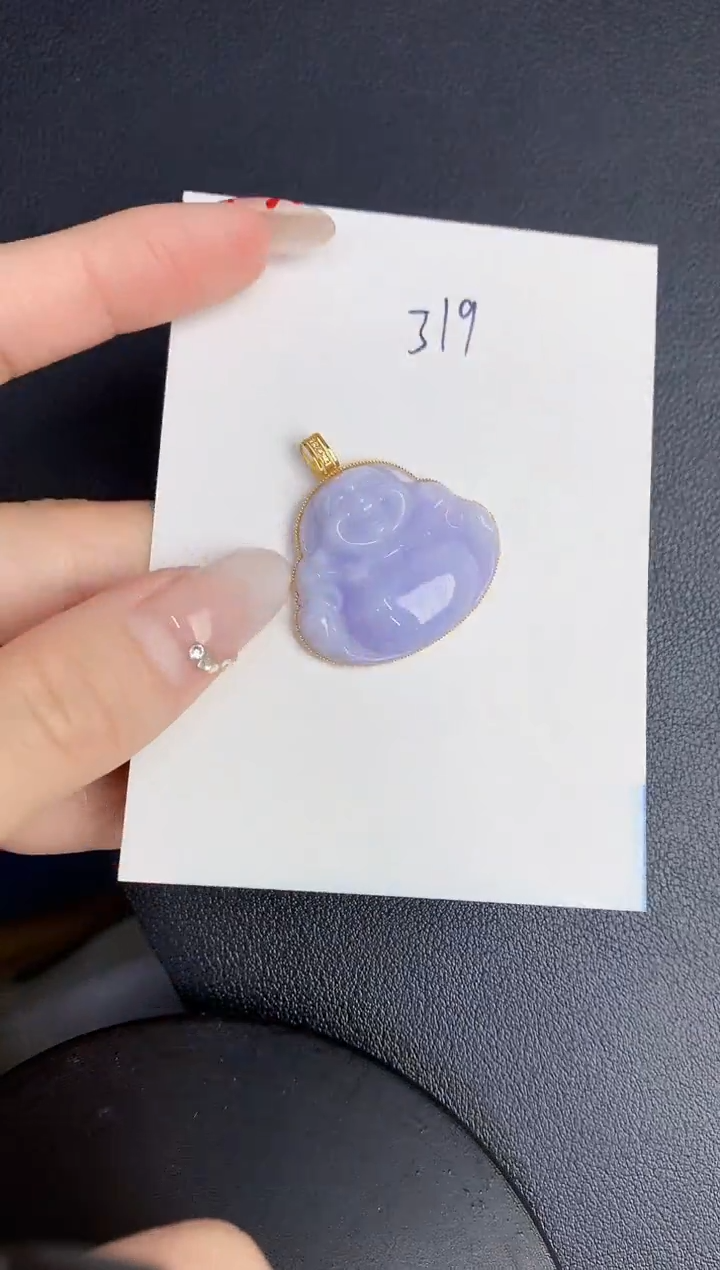 【闪购商品】翡翠颈饰18K金镶嵌00000000000