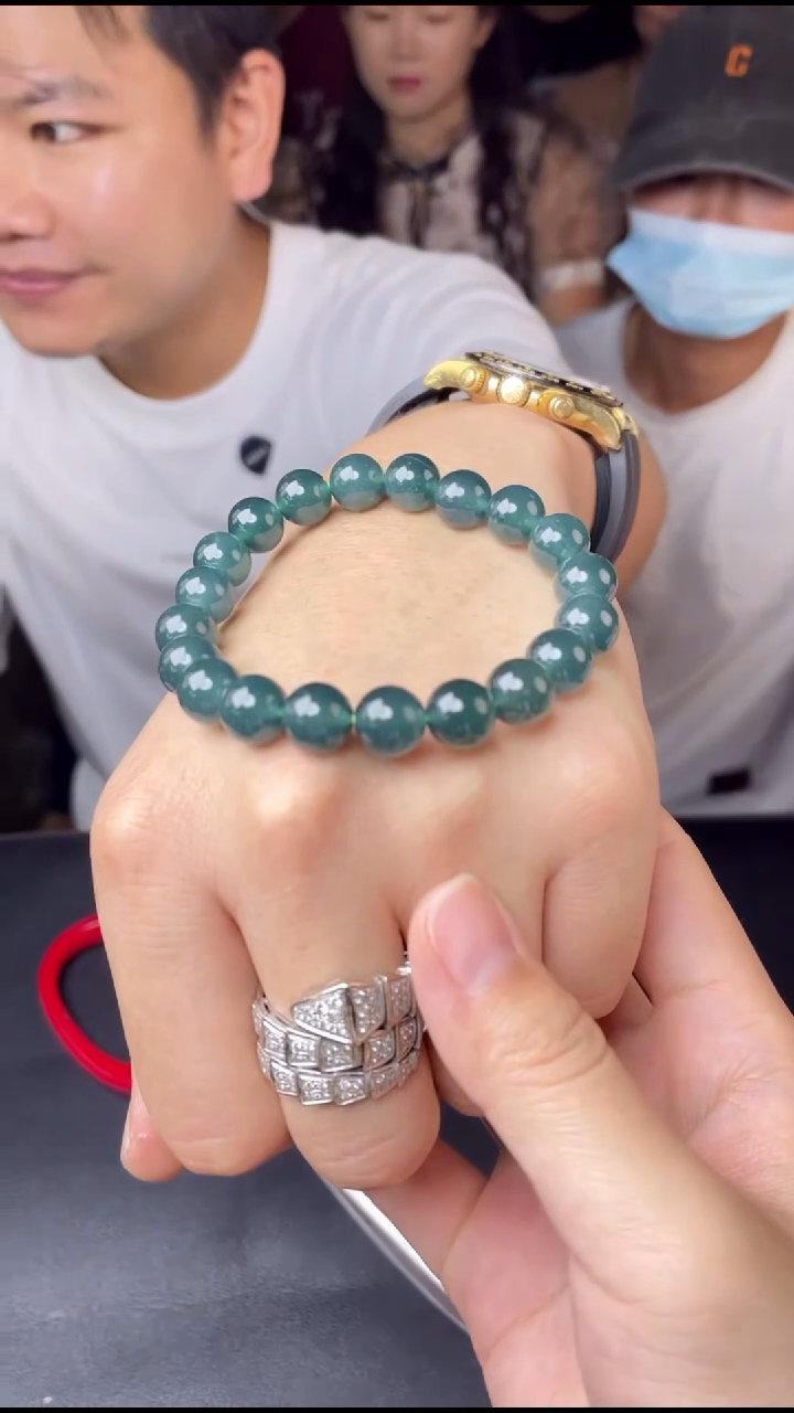 定制翡翠未镶嵌35769T15-3N8-多样性/发一件-D/卡9+