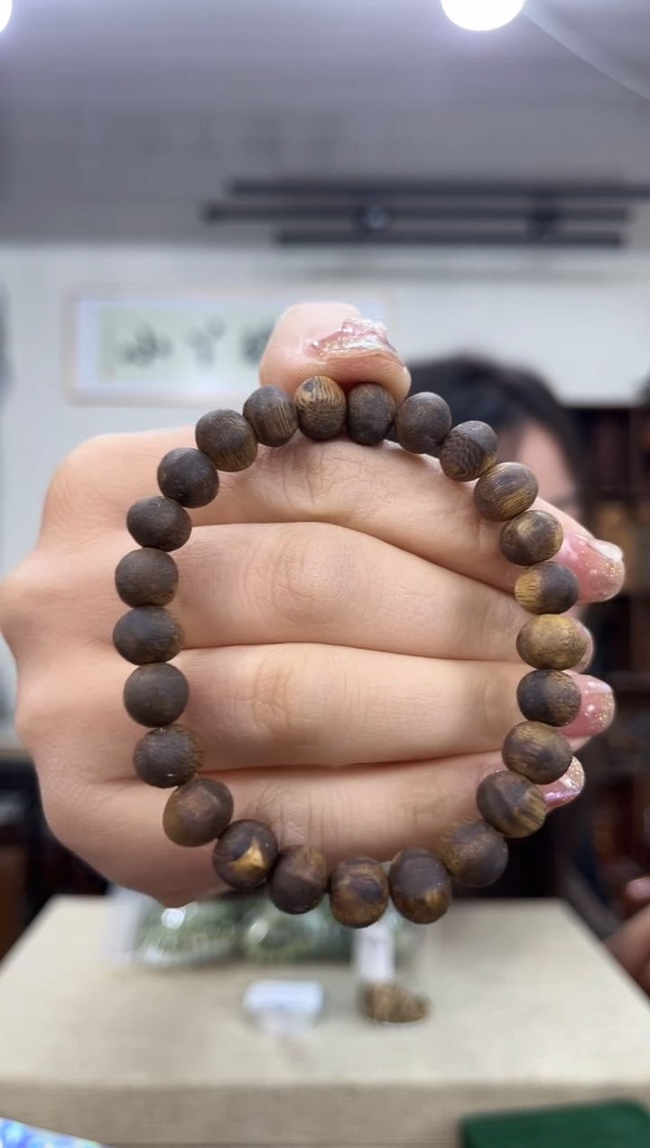 【闪购商品】木0782海南绿旗木木木灯笼珠串