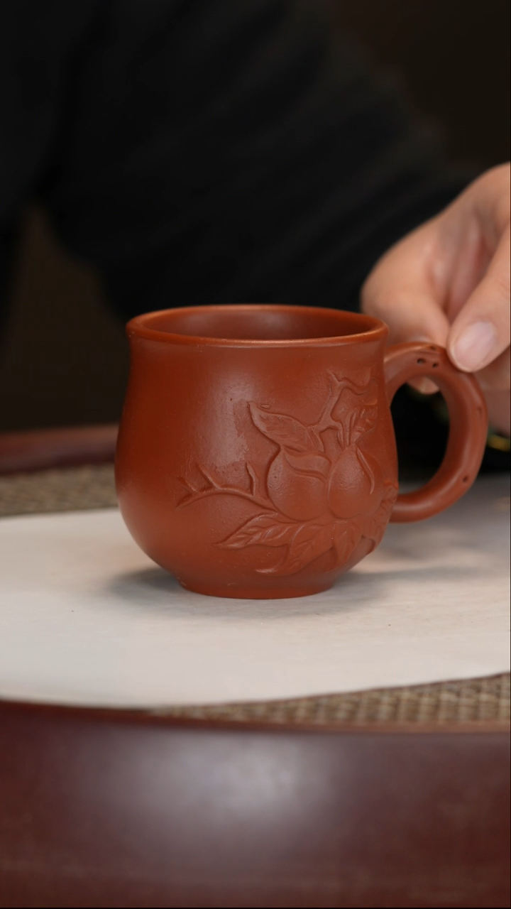 【闪购商品】紫砂茶壶主人带把主人杯