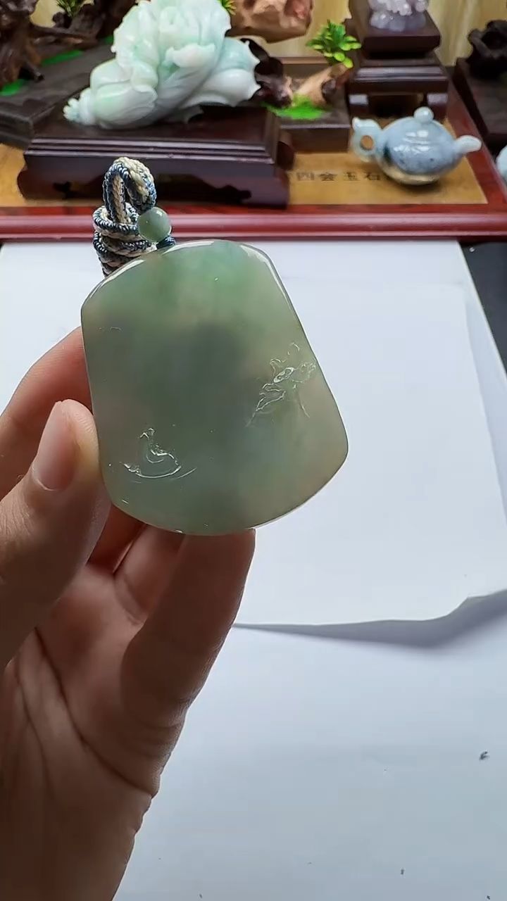 吊坠(不含链)未镶嵌翡翠1