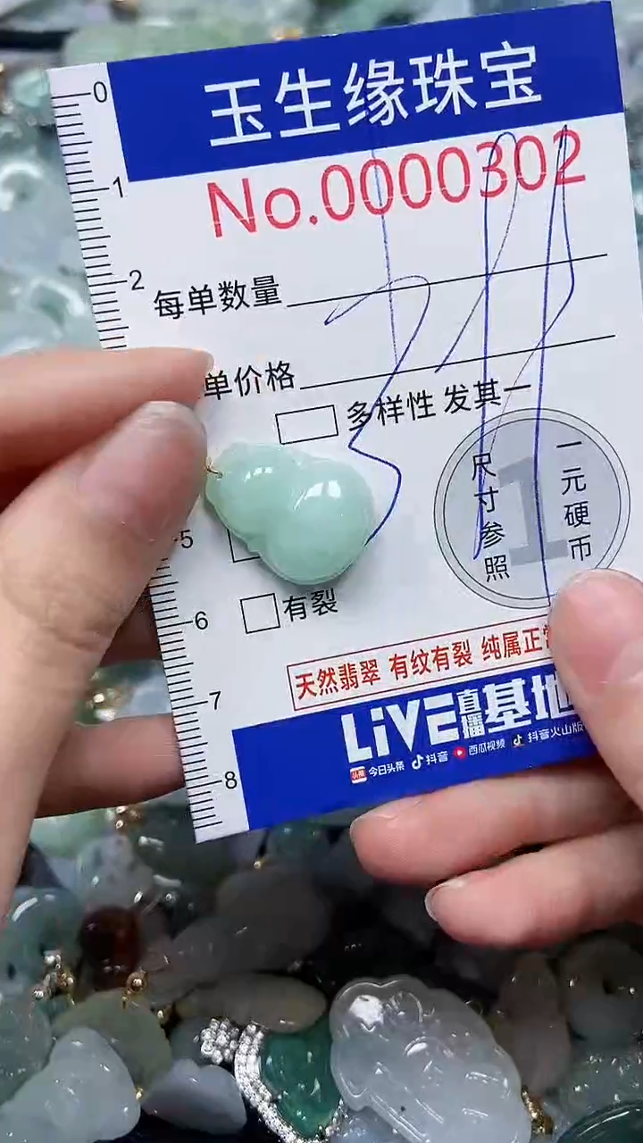 【闪购商品】翡翠颈饰未镶嵌闪购00000302