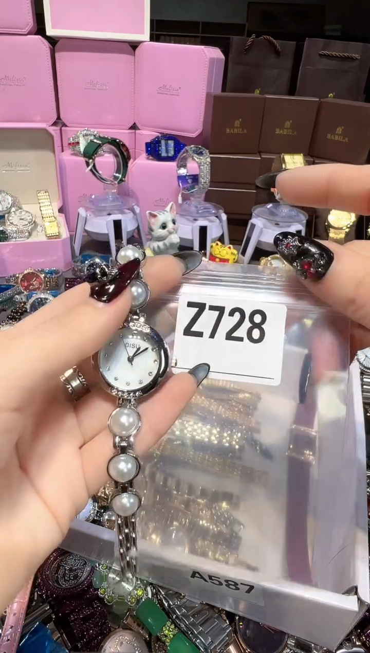 石英机芯不锈钢不锈钢直播定闪专用