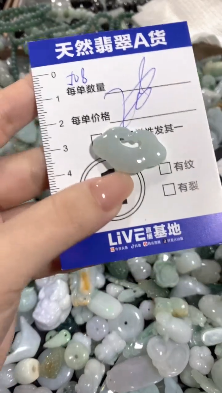 颈饰未镶嵌翡翠天然翡翠A货批量多样性发一件