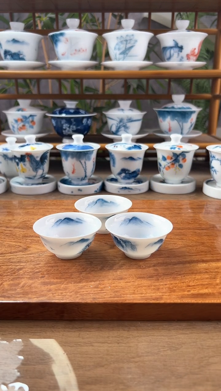 全品千里江山小玉兰杯3个